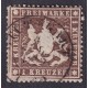 ALEMANIA 1859 ESTADO DE WURTTEMBERG Yv 16a ESTAMPILLA MUY RARA Y DE GRAN CALIDAD 300 €